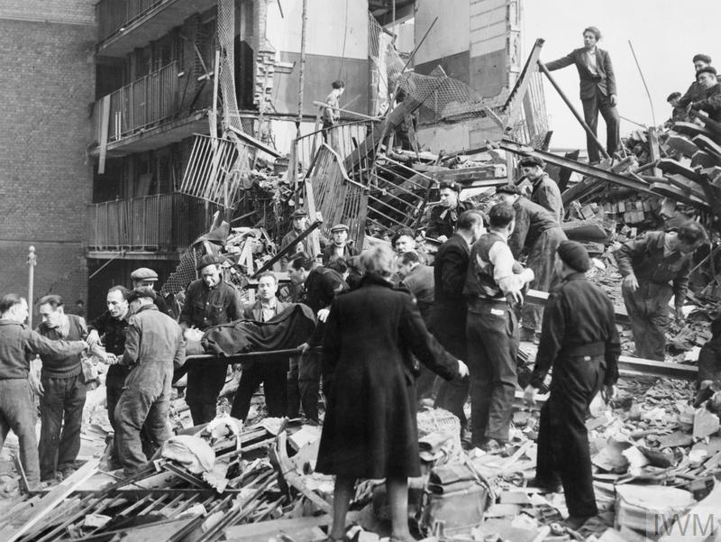Battle of Britain bomb damage